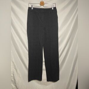 Joie Gray Plaid Dress Pants Straight Leg Work Career Size 4